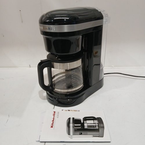 KITCHENAID DIGITAL DRIP COFFEE MAKER - 12 CUP GLASS CARAFE - ONYX BLACK (MODEL: KCM1208OB) image 3