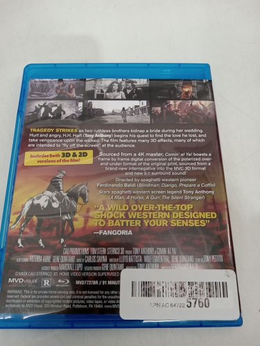 Comin' At Ya Blu Ray with 2D and 3D versions image 3