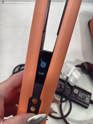dyson airstrait wet to dry hair straightener - LIMITED EDITION APRICOT/ TOPAZ  (model: ht01) image 13