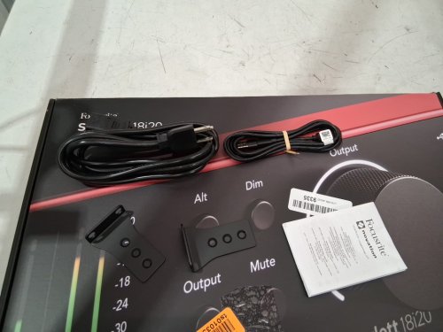 Focusrite Scarlett 18i20 4th Gen USB Audio Interface - Red/Black - (Model: AMS-SCARLETT-18I20-4G) image 8