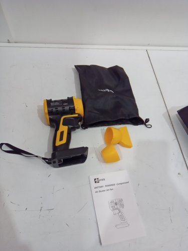 ohyes Air Duster Brushless High-Speed Motor - 380W  - yellow/black image 3