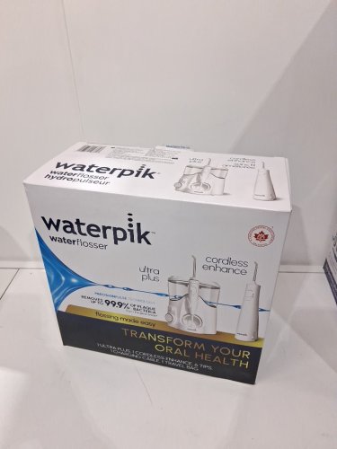 Waterpik Ultra Plus & Cordless Enhance Water Flosser Combo Pack - White (Model: 2702338) image 2