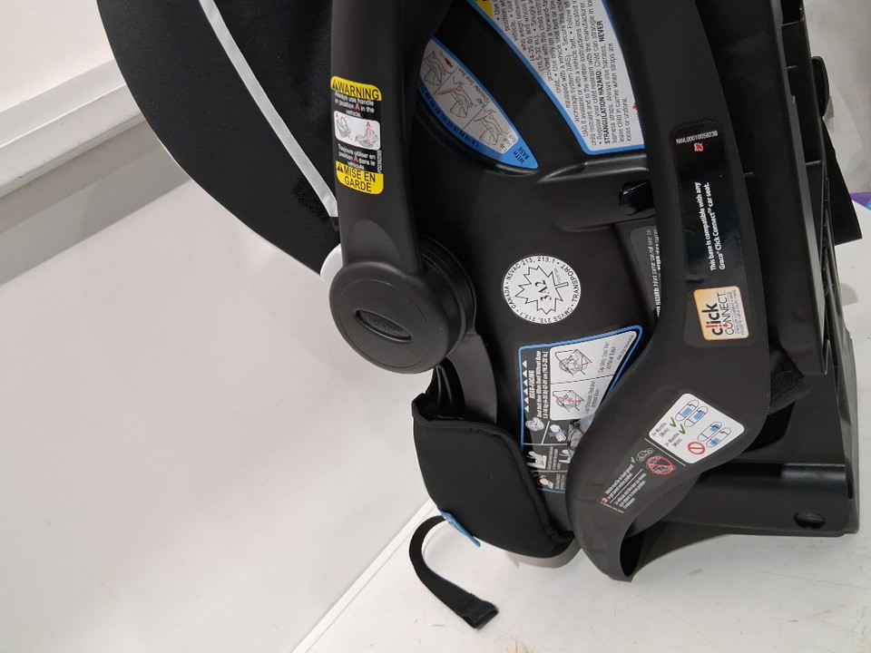 GRACO SNUGRIDE 35 LITE LX INFANT CAR SEAT - MAX WEIGHT 34LBS - BLACK/GREY (MODEL: 2119658) image 5