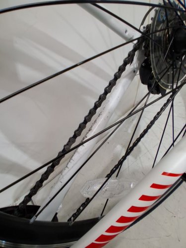 City Commuter Road Racing Sports Bike Bicycle with 700C Wheels - White (Model: SS-700C-02) image 6