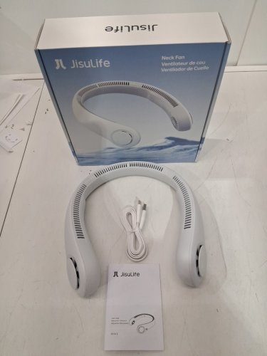 Jisulife LIFE4 5-Speed portable neck fan - OSFM - White (model: fa14-s) image 2