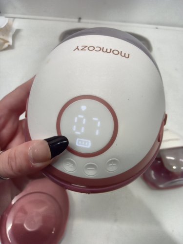 MOMCOZY MOBILE STYLE M6 HANDS-FREE SLIM DOUBLE BREAST PUMP - COZY RED (MODEL: BP311) image 8