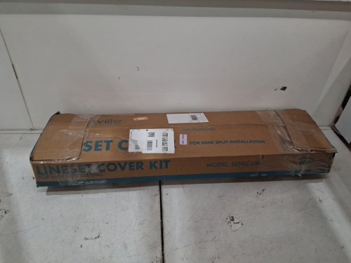Senville Decorative Line Set Cover Kit for Mini Split Air Conditioners 3" - 20ft - (model: SENLC-6M) image 4
