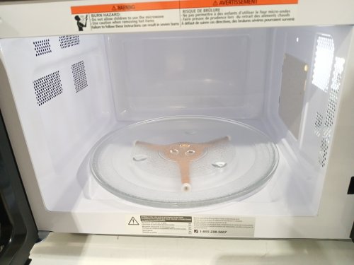 TOSHIBA COMPACT COUNTERTOP MICROWAVE OVEN - 1.2CU.FT - 1500W - STAINLESS STEEL (MODEL: ML-EM31P(SS)/CA) image 6