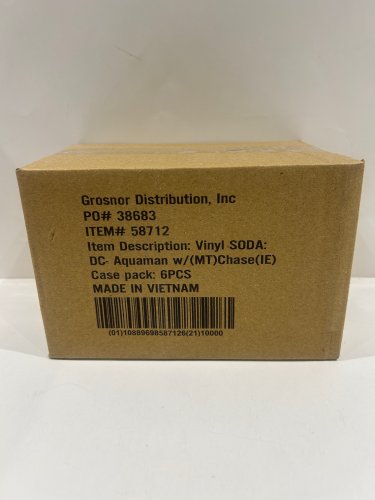 6 Funko soda!  Dc - aquaman vinyl figure collectible (1 guaranteed chase limited edition in each case) image 5