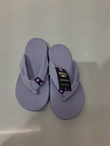 WOMEN'S ROOTS FLIP FLOP sandals - SIZE 8 - purple (STYLE: 6220008) image 2