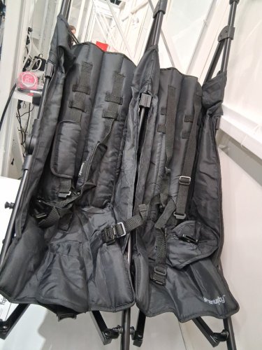 INGENUITY 3DLITE DOUBLE UMBRELLA STROLLER - 50LBS MAX - BLACK -(MODEL:31923) image 4
