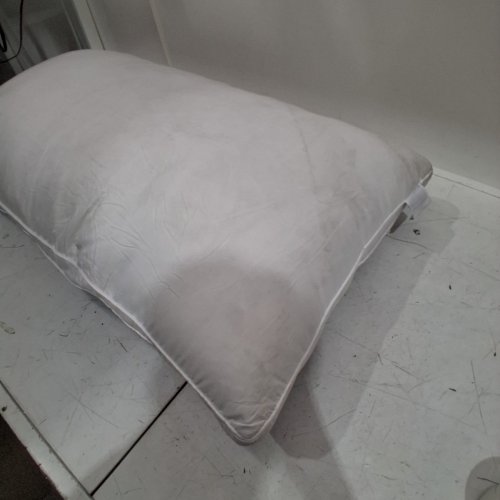 MELLOW SLEEP HYPOALLERGENIC DOWN-ALTERNATIVE HOTEL BED PILLOW - 20" X 26"- WHITE image 4
