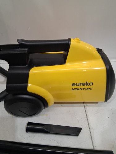 EUREKA Mighty Mite Corded Canister Bag Vacuum Cleaner with accessories & Dust Bags - yellow (model: 3670G) image 4