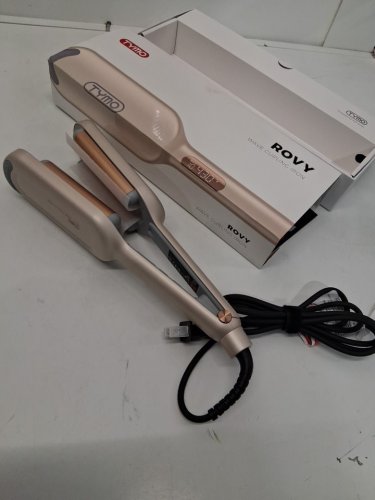 TYMO ROVY DEEP HAIR WAVER CRIMPER HOT IRON WITH CERAMIC TOURMALINE BARREL - 1.25" (MODEL: HC507P) image 3