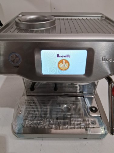 breville the barista touch automatic led touch-screen espresso machine with built-in grinder & milk frother - brushed stainless steel (model: BES880BSS) image 12