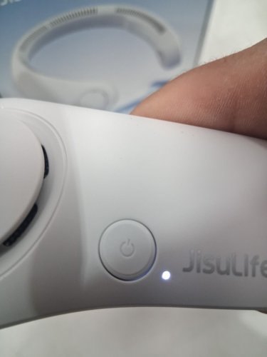Jisulife LIFE4 5-Speed portable neck fan - OSFM - White (model: fa14-s) image 3