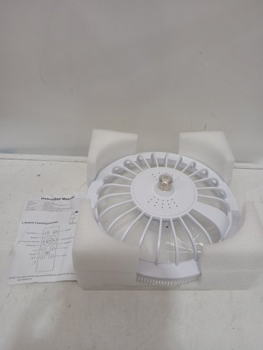 LIGHT BULB SOCKET AIR FAN LIGHT - 3000K-6500K - E26 image 3