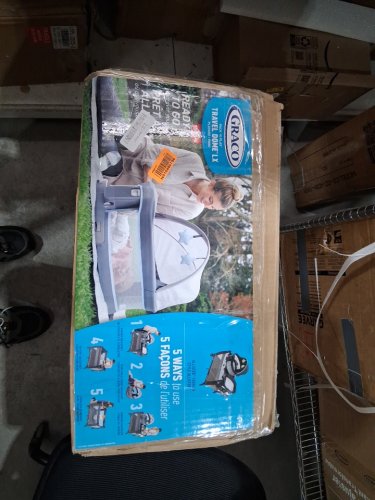 GRACO pack n' play travel dome LX 5-in-1 play yard - allister (model: 2111336) image 7
