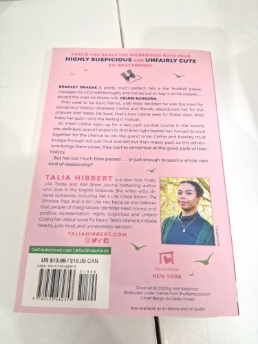 (paperback) highly suspicious and  unfairly cute a novel by talia hibbert image 3