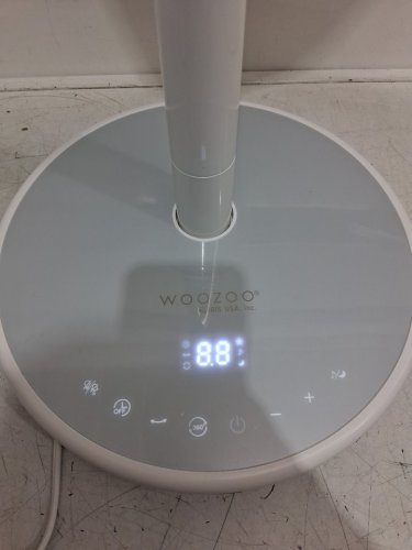 Woozoo 360° Pedestal 12-SPEED Air Circulator - ADJUSTABLE HEIGHT 21" TO 40" - WHITE (Model: STF-360DC/1747373) image 5