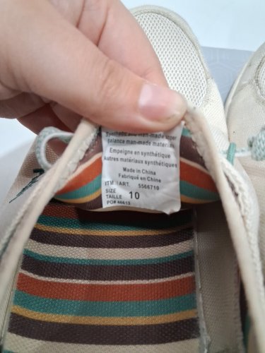 WOMEN'S Hurley Castaic Sneaker - SIZE 10 - beige/GREEN (STYLE: 5566710) image 4
