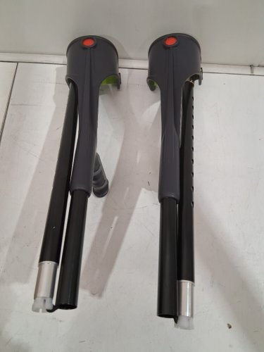BQKOZFIN Lightweight Adjustable Forearm Crutches - 36.6"-45.3" - black image 4