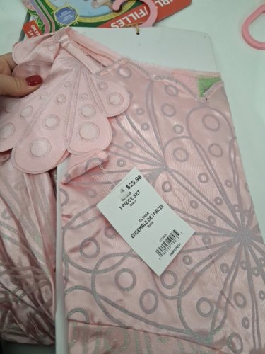 DISGUISE GIRLS GLINDA THE GOOD COSTUME - SMALL (4/6) - PINK (MODEL: 173469G) image 3