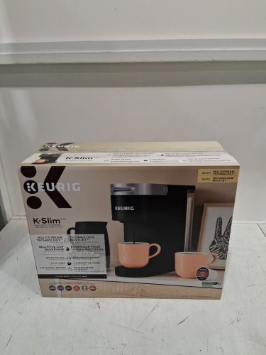 KEURIG K-SLIM SINGLE SERVE COFFEE MAKER - BLACK (MODEL: K900) image 2