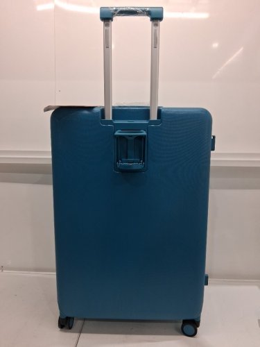 Hanke Large Expandable Luggage with Spinner Wheels Top Opening and Cup Holder - 28" - Caribbean Blue (model: KH9886) image 3