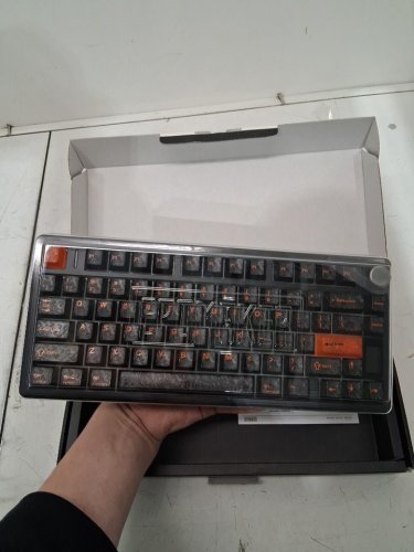 EPOMAKER TH80 V2 PRO 75% Wireless Gaming Keyboard with Screen AND Knob - SWAPPABLE - CUSTOMIZABLE RGB BACKLIGHTS -SEA SALT SILENT V2 SWITCHES - BLUETOOTH 2.4GHZ AND WIRED CONNECTIONS - BLACK (TH80 V2 PRO) image 5