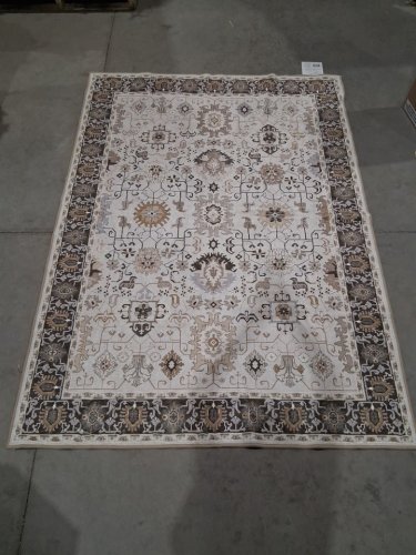 2PC WASHLUXE AREA RUG & RUNNER SET - 5FT X 7FT & 2.25FT X 5FT - BEIGE/BROWN/BLACK (MODEL: 2046294) image 6