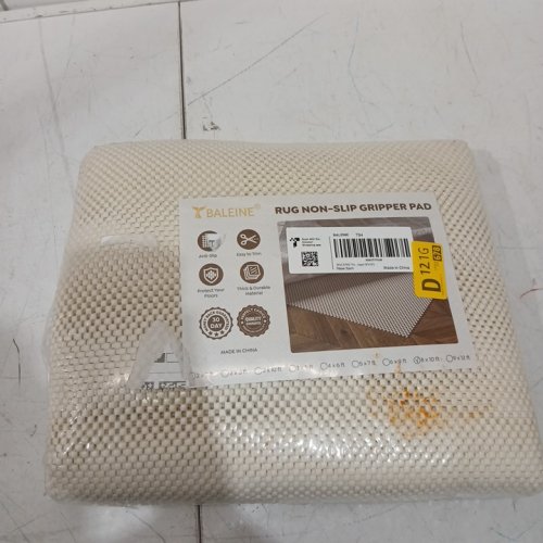 baleine Non Slip Rug Pad Rug Gripper for under rugs - 8ft x 10ft - beige image 2