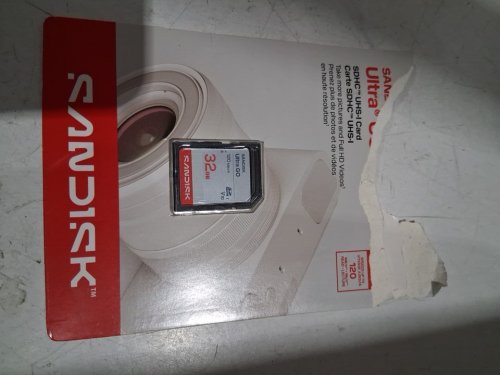 SANDISK 32GB ULTRA SDHC UHS-I CLASS 10 MEMORY CARD (MODEL: SDSDUNR-032G-GN3IN) image 2