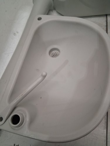 SERENELIFE PORTABLE SINK WITH WATER TANK AND ROLLING WHEELS - 4.4GAL - WHITE- (MODEL:‎SLCASN19) image 4
