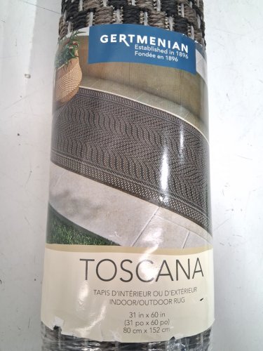 GERTMENIAN TOSCANA OUTDOOR RUNNER - 31"X60" - grey/BROWN (STYLE : 2392281) image 3