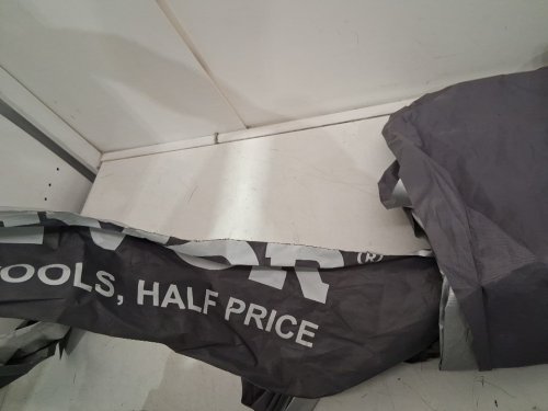 pop up waterproof canopy tent with portable roller bag and 4 sandbags - 10ft x 10ft - dark grey (model: af5.1) image 4