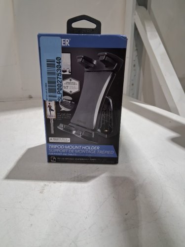 BOWER TRIPOD MOUNT WITH 45 DEGREE TILT FOR PHONES AND TABLETS - black (model: 50622008) image 2