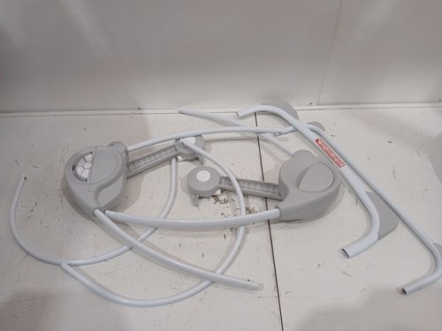 Ingenuity Comfort 2 Go Portable Swing (0M-9M) - Fanciful Forest grey/pink - (MODEL: 10845-ES) image 4