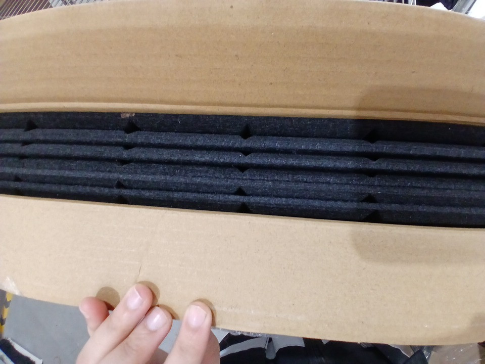 6PK Acoustic wall Panels - 48" x 24" - black image 3