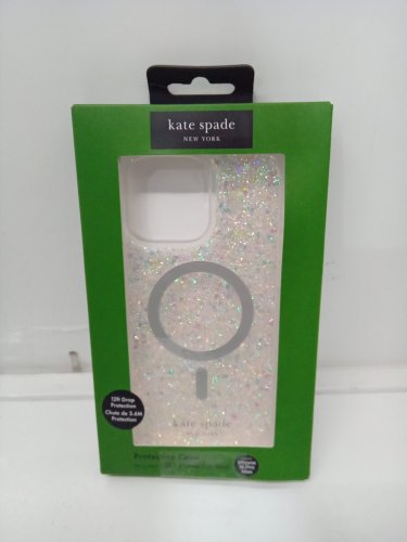 Kate Spade Protective Phone Case with MagSafe for iPhone 16 Pro Max - Chunky Glitter image 2