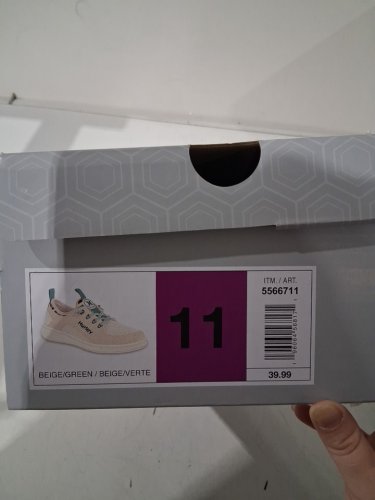 WOMEN'S Hurley Castaic Sneaker - SIZE 11 - beige/GREEN (STYLE: 5566711) image 2