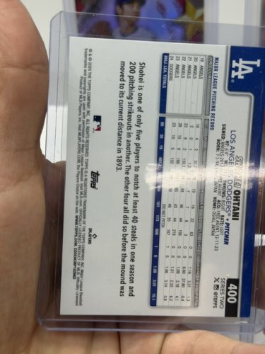 4 ASSTD SHOHEI OHTANI TOPPS BASEBALL CARDS image 3