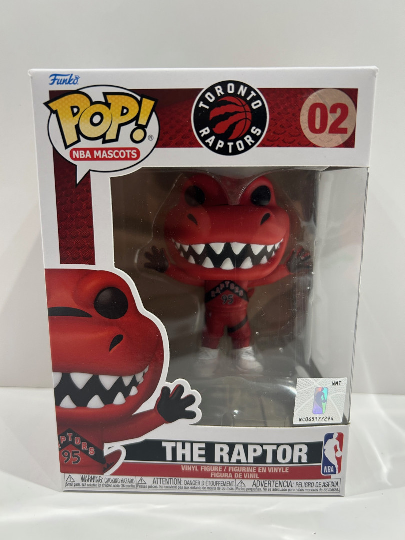 Funko pop! NBA mascots: Toronto raptors - the raptor vinyl figure (#02) image 2