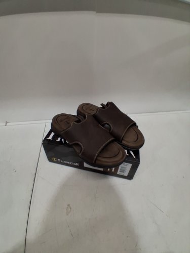 men's prospector austin 2.0 slide sandal - size 11 - brown/black (Style: 1982232) image 2