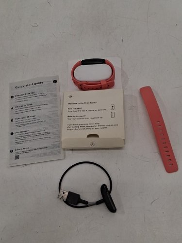 Fitbit Inspire 2 Health and Fitness Tracker - 24/7 Heart Rate Monitor, Small and Large Bands - pink (MODEL: FB418) image 3