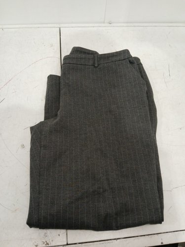 Women's Hilary Radley Straight Leg Pull-On Pant - 16 - grey pinstriped (style: 1915496) image 2