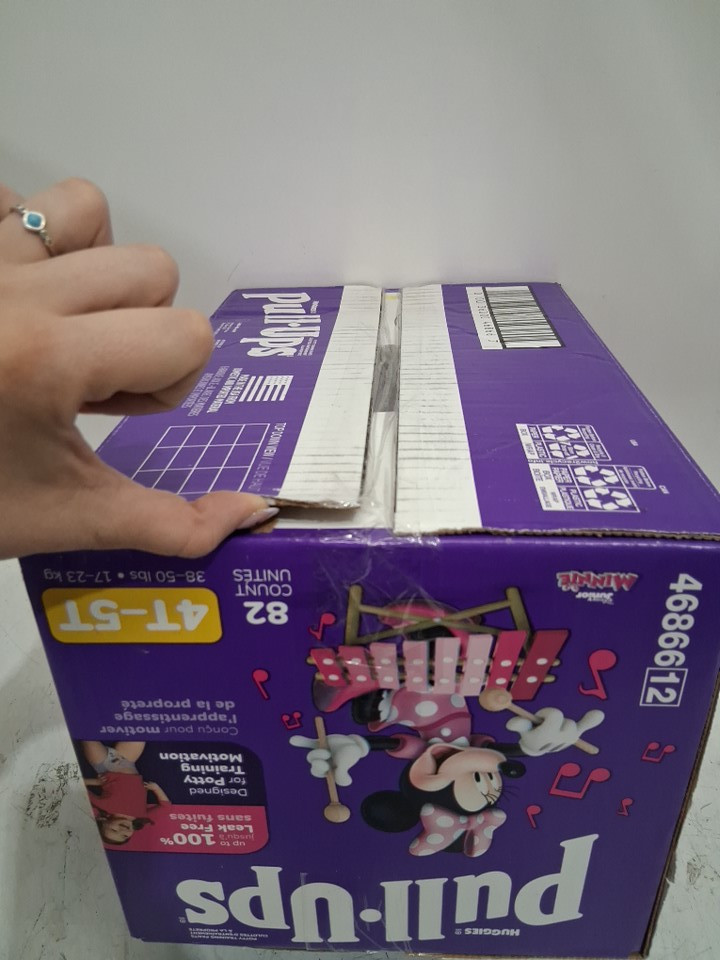 82pk huggies pull-ups training underwear with learning layer - 4t-5t (38-50lbs) - miNNIE mouse image 3