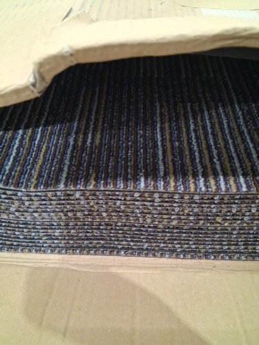 18PK Petgrow Easy DIY Installation Non-Slip Soft Padded Commercial Carpet Tiles - 24" x 24" Squares - 18 Tiles - 72 sq ft - Khaki (model: Pg-cct-24x24-sample) image 7