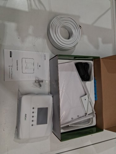 all-carrier cell phone booster - 5g/4g lte - white image 2