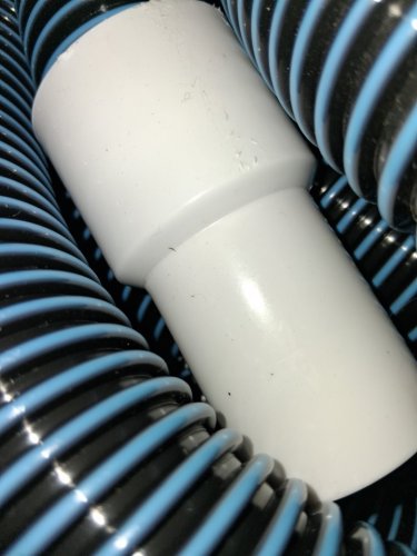 AMAZON BASICS POOL HOSE - 30FT - BLUE/WHITE - (MODEL:AMZ624018) image 4